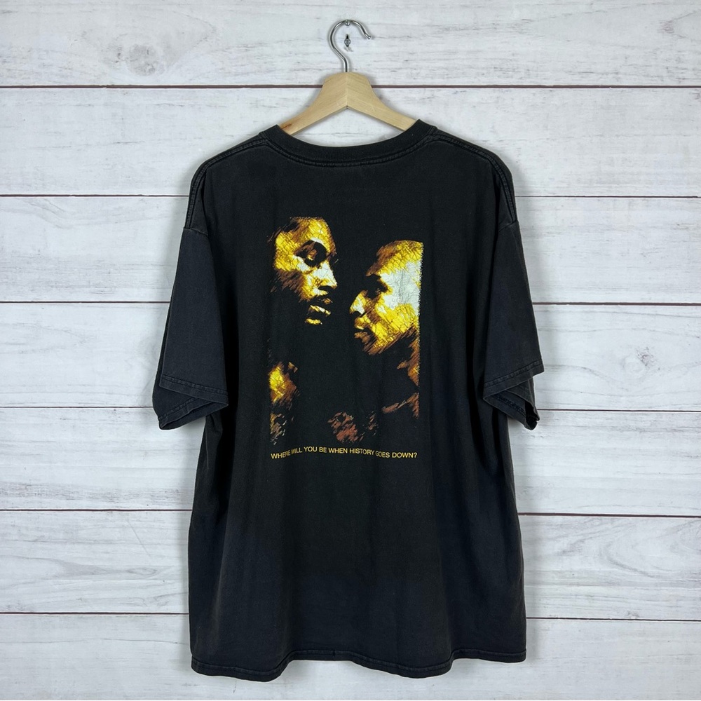 Vintage 2002 Mike Tyson VS Lenox Lewis Boxing T-Shirt XL